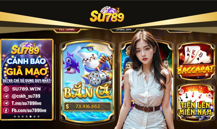 Bắn cá Su789 bối cảnh đại dương siêu ấn tượng