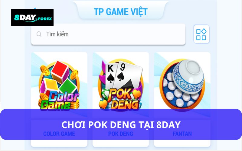 Chơi Pok Deng tại 8Day